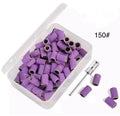 Set 50 pz cilindri abrasivi 150# per fresa viola (alta qualità)