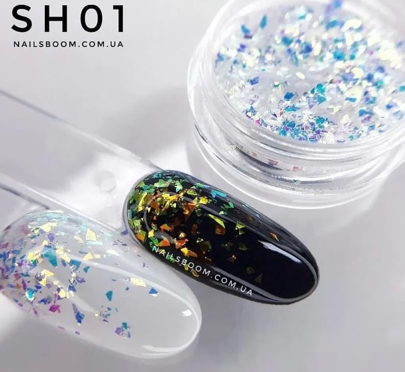 nail art effetto vetro rotto