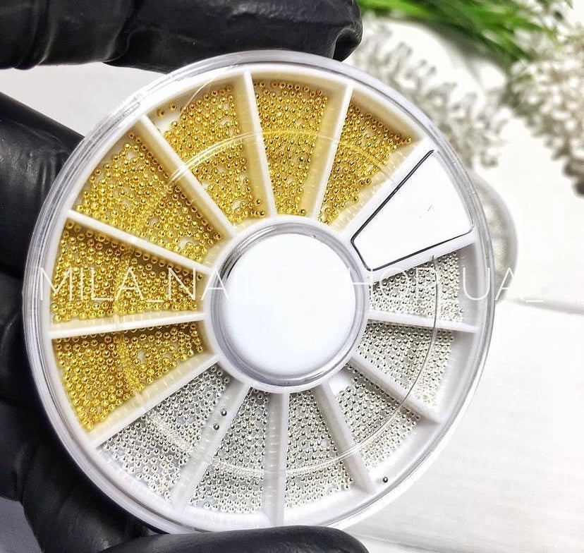 ❤️❤️💋ruota microsfere mix silver/gold