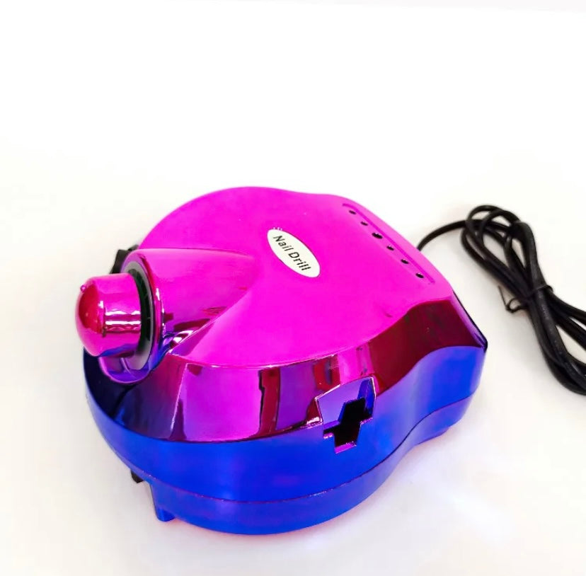 FRESA NAIL DRILL GRADIENT MULTICOLOR CROMO