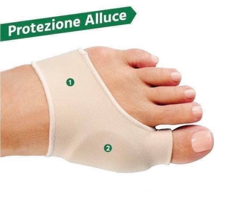 2 pz Protezione in gel Per alluce valgo