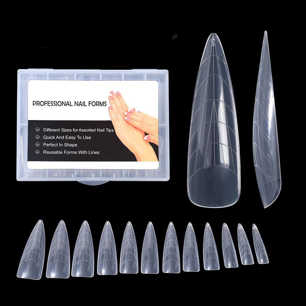 Conf. Da 120 pz Tip dual Form long stiletto
