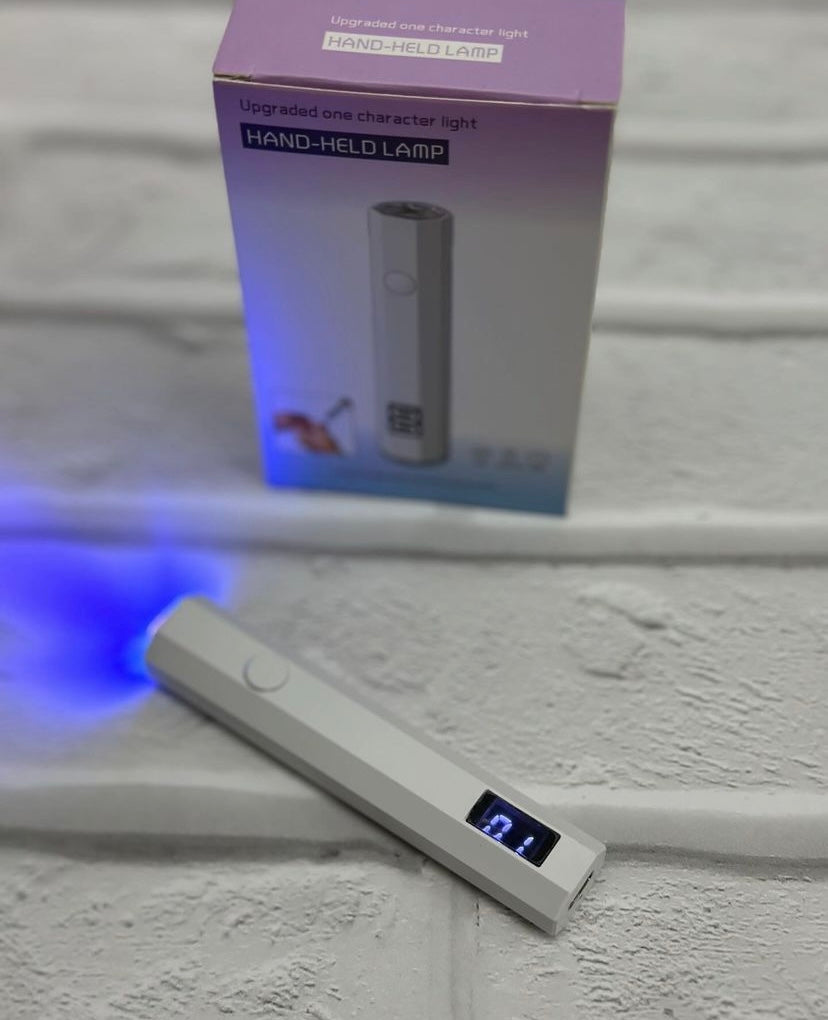 torcia mini lampada led con display