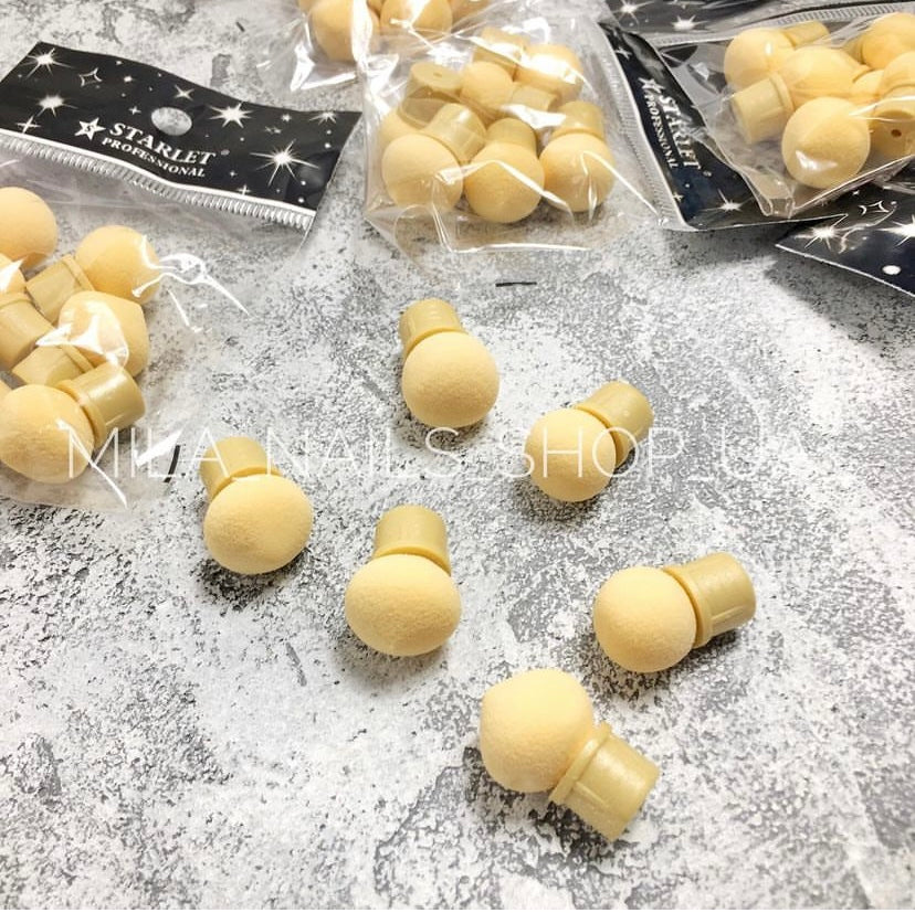 Conf. Spugnette di ricambio per pennello sponge