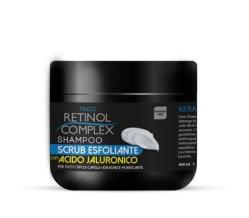SHAMPOO SCRUB ESFOLIANTE  con Acido Jaluronico