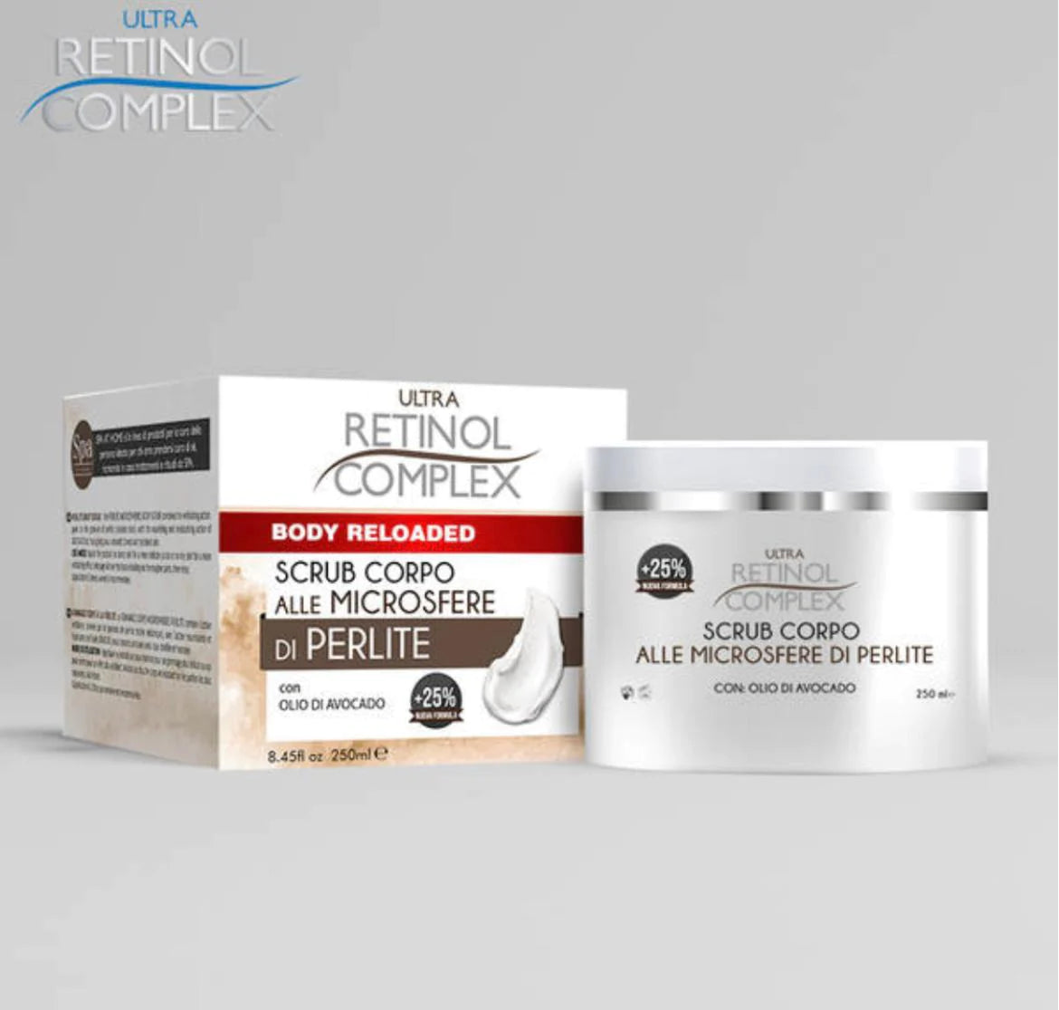 Scrub corpo alle microsfere di perlite