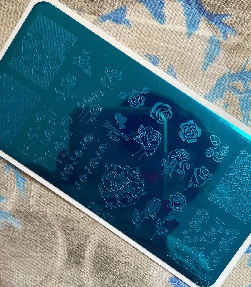 piastrina stamping rose