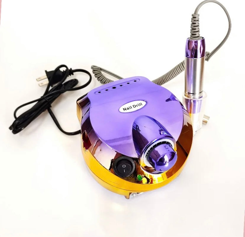 FRESA NAIL DRILL GRADIENT MULTICOLOR CROMO