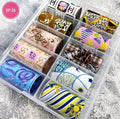 set da 10 pz foil mix fantasy