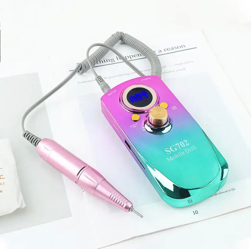 fresa portatile gradient multicolor cromo SG702