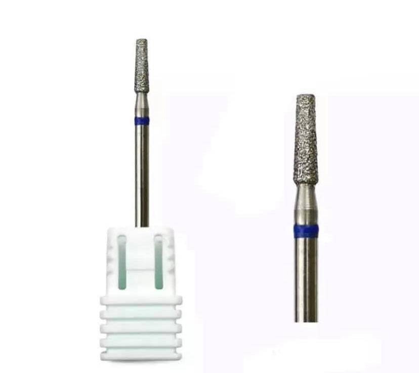 punta per cuticole mini trapezio diamantata
