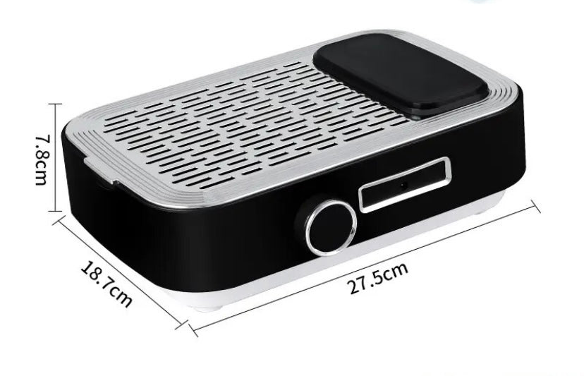 aspiratore filtro ricaricabile da 80 watt