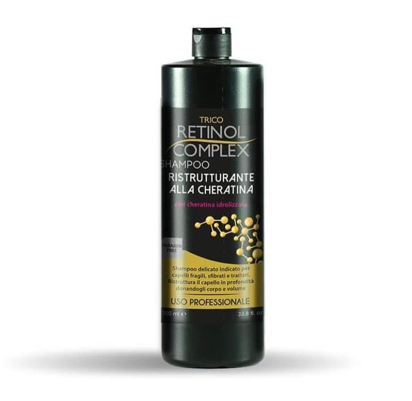 shampoo ristrutturante alla cheratina