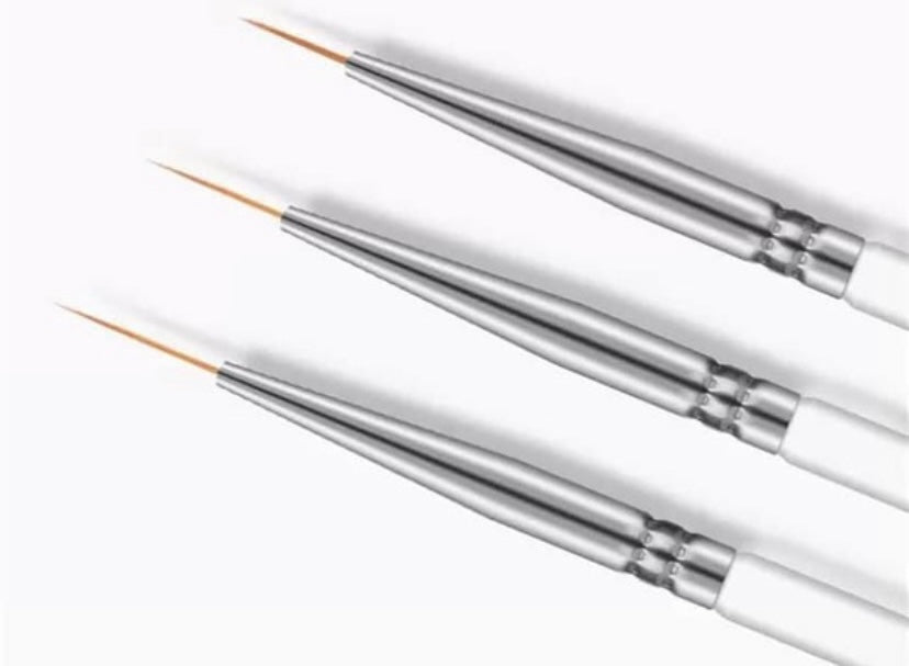 kit 3 pennelli brush