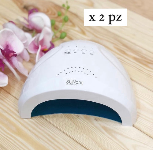 2 pz  Lampada Sun one