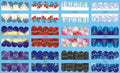 set da 12 pz water decal natalizi