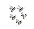 Conf. Da 24 pz clip in metallo per curva c