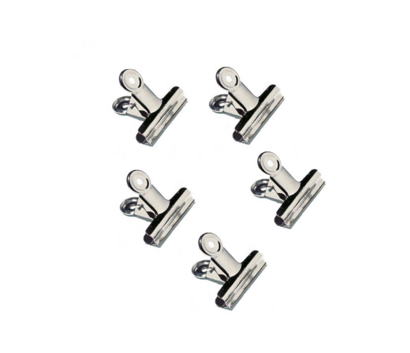 Conf. Da 24 pz clip in metallo per curva c