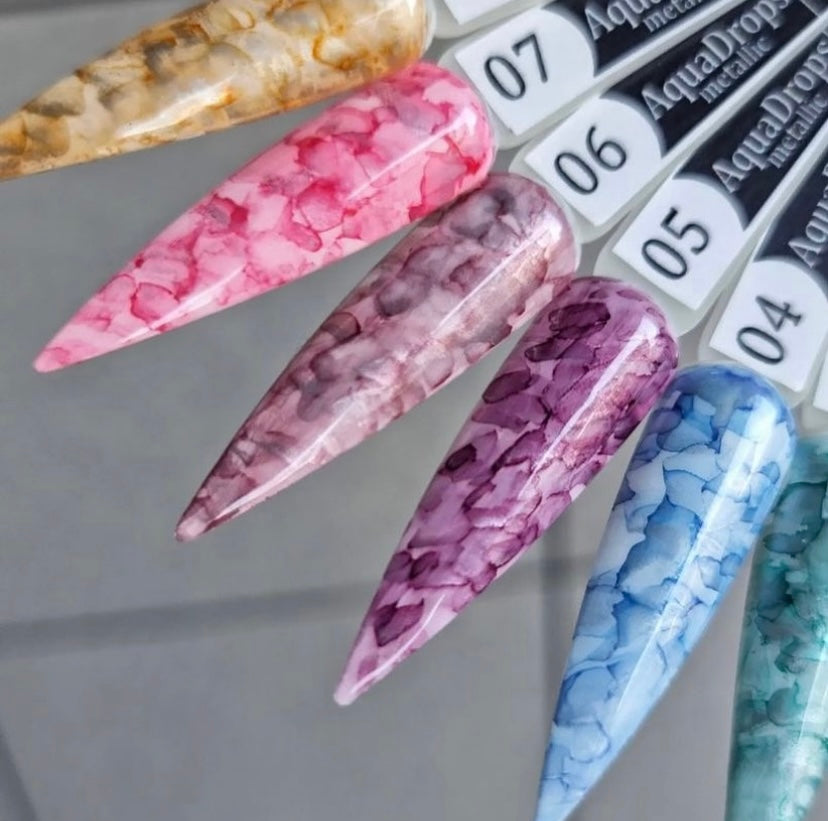 set da 12 ink color +liquido