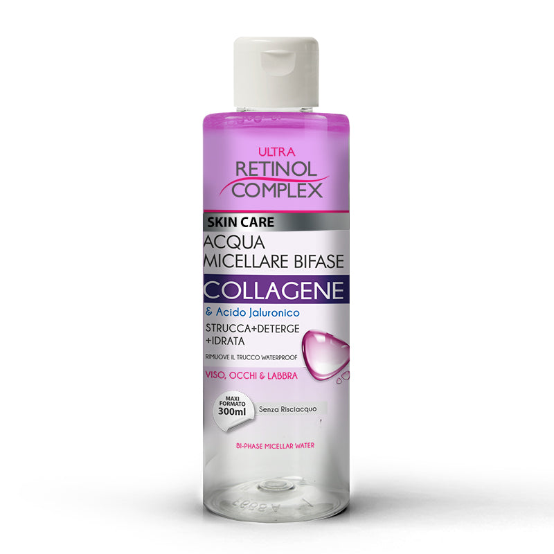 ACQUA MICELLARE BIFASE CON COLLAGENE