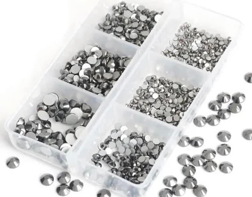 🌹🌹❤️🔝Box Swarovsky mix silver stone