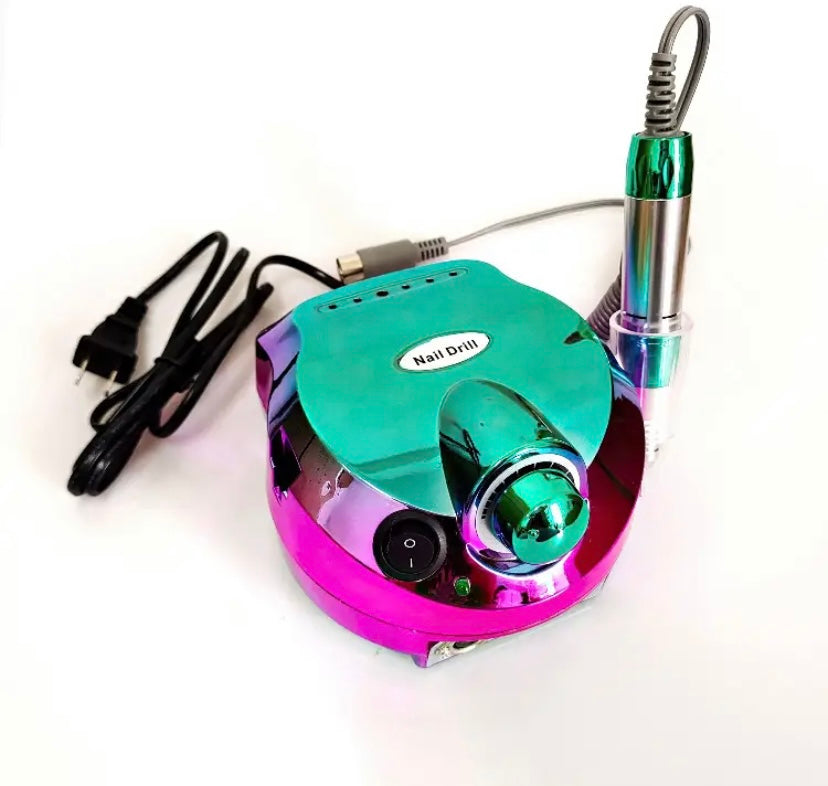 FRESA NAIL DRILL GRADIENT MULTICOLOR CROMO