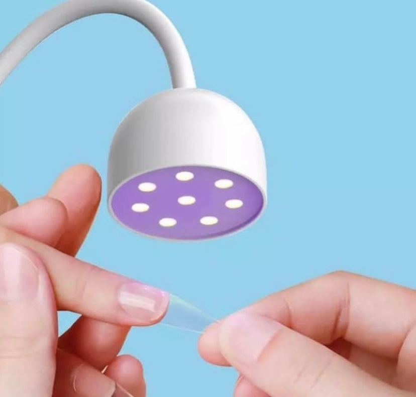 mini lampada led per unghie caricabile