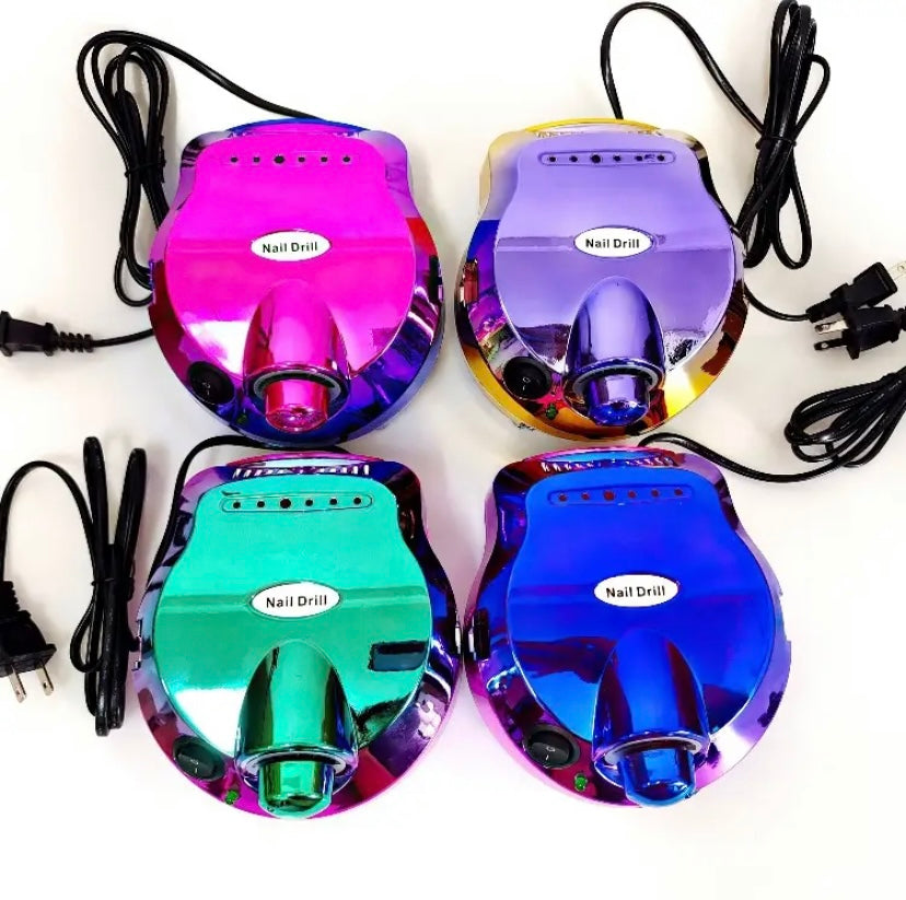 FRESA NAIL DRILL GRADIENT MULTICOLOR CROMO